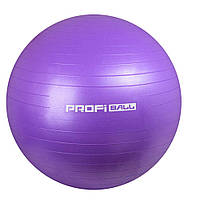 Мяч для фитнеса, фитбол, жимбол Profitball, 65 Фиолетовый DD, код: 2449468