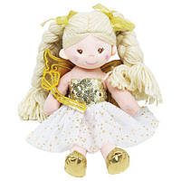 Мягкая кукла Ангелочек золотистая 23 см MIC (SEL-0010) PZ, код: 8238691