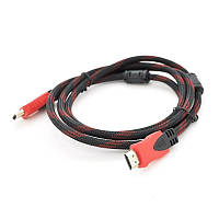 Кабель Merlion (YT-HDMI(M) (M)NY RD-20m 08280) HDMI-HDMI, 20м Black Red, пакет GR, код: 6709160