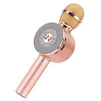 Беспроводной караоке микрофон WSTER WS-668 Pink (1329323259) KC, код: 1848463