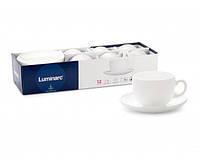 Сервиз чайный Luminarc Essence 220 мл 12 предметов 3380P LUM KC, код: 7419110