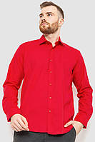 Рубашка мужская классическая однотонная красный 186R30 Ager 4XL PZ, код: 8229433