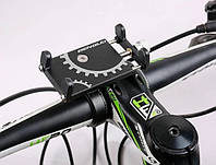 Велодержатель для телефона Х1 Bicycle Gear Phone Holder Black (050494) AG, код: 8404128