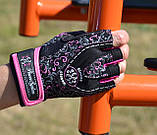 Рукавички для фітнесу Power System PS-2910 Classy Жіночі Pink S, фото 7