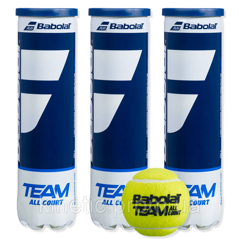 Теннисные мячи Babolat Team 4ball KC, код: 7465039 - фото 2 - id-p2167887746