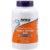 Омега 3 NOW Foods Super Omega EPA 1200 mg 360 240 120 Softgels DL, код: 7518578