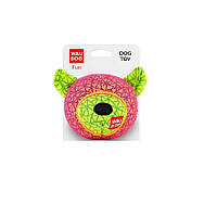 Игрушка для собак WAUDOG Fun Мишка 12 х 11 см Розовый (62057) PZ, код: 7687949