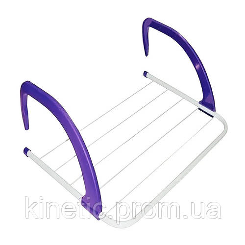 Наружная сушилка для вещей Fold Clothes Shelf Фиолетовый (hub_w2edw9 ...