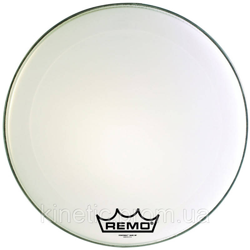 Пластик для бас-барабана Remo PM-1014-MP Powermax Ultra White Crimplock KC, код: 6556209 - фото 1 - id-p2167865163