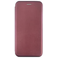 Чехол-книжка Premium Wallet Tecno POP 3 Marsala ST, код: 8097868