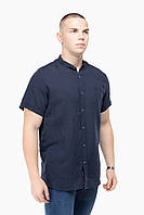 Рубашка классическая однотонная мужская Stendo 14212 XL Темно-синий (2000989627449) PZ, код: 8127146