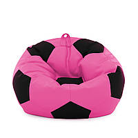 Кресло мешок Мяч Оксфорд 100см Студия Комфорта размер Стандарт Розовый + Черный PZ, код: 6498884