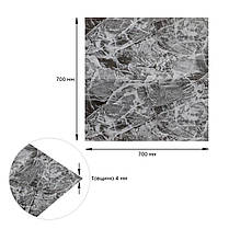 Декоративна 3D панель самоклейка Мармурова плитка 700х770х4мм (192) SW-00000529, фото 4
