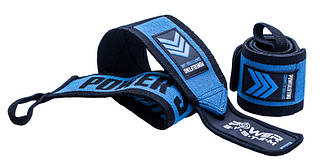 Бинти для зап'ясть (кистьові бинти) Power System PS-3530 Wrist Wraps Extreme Blue