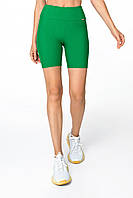 Спортивные женские велосипедки Designed for Fitness Leia Green S Lemon Khaki PP, код: 7604668