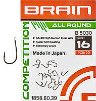 Крючок Brain All Round B5030 16 20 шт уп (1013-1858.80.39) US, код: 7689443