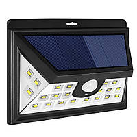 Уличный светильник фасадный на сонечных батареях и датчиком движения EverGran 2000 mAh (INV24 PZ, код: 6656087