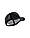 Сітчаста кепка із вигнутим козирком Compressport Trucker Cap, Black/Black Refl, фото 3