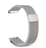 Ремешок BeWatch миланская петля для Xiaomi Amazfit BIP Silver (1010218) PZ, код: 179503