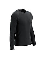 Кофта з довгим рукавом Compressport Training Tshirt LS, Black, M