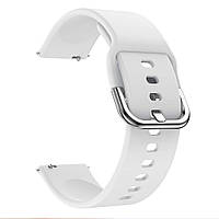 Ремешок BeWatch New 20мм для Samsung Galaxy Watch 42мм \ Galaxy watch Active Белый (1012302) PZ, код: 1286297
