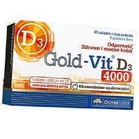 Витамин D для спорта Olimp Nutrition Gold-Vit D3 4000 90 Tabs PZ, код: 7618318