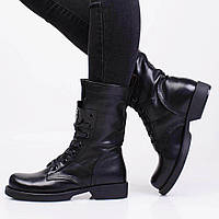 Ботинки женские демисезонные 335077 р.38 (25) Fashion Черный GG, код: 8195122