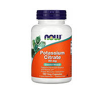 Микроэлемент Калий NOW Foods Potassium Citrate 99 mg 180 Veg Caps PZ, код: 7618508