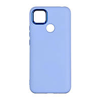 Чехол Silicone Cover Metal Xiaomi Redmi 9C Redmi 10A Blue PK, код: 8375818