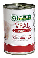 Корм Nature's Protection Puppy Veal влажный с телятиной для щенят 800 гр GG, код: 8452318