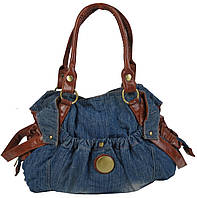 Женская джинсовая сумка Fashion jeans bag Синий (Jeans6080 blue) GR, код: 7730870