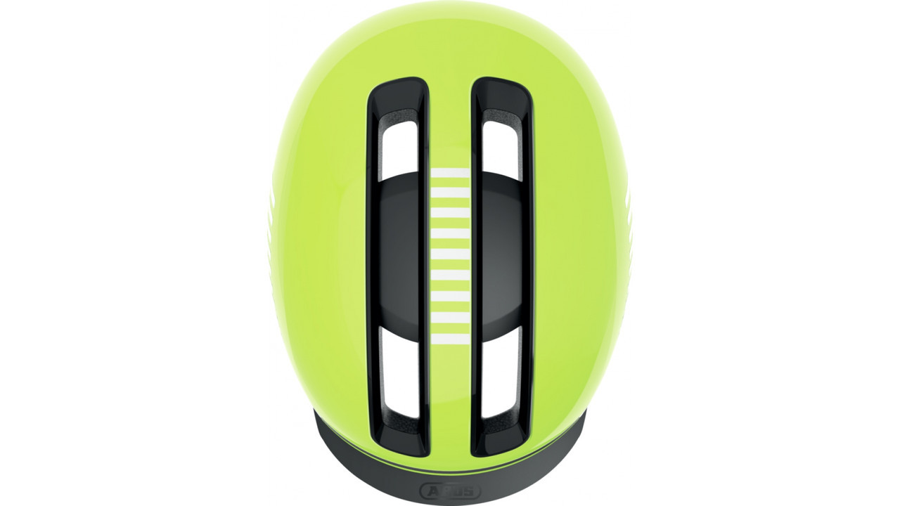 Шлем велосипедный ABUS HUD-Y L 57-61 Signal Yellow KC, код: 8176454 - фото 4 - id-p2168108917