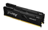 Оперативная память DDR4 2x16GB 3200 Kingston Fury Beast Black (KF432C16BBK2 32) SE, код: 6754302