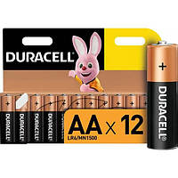 Батарейки Duracell LR06 MN1500 12шт (DRC-5006202 5014478 5014447) KC, код: 7742277