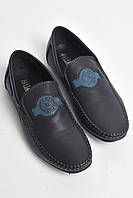 Туфли подростковые для мальчика темно-синего цвета 176115M