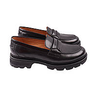 Туфли женские Anemone черные натуральная кожа 250-24DTC 38 PZ, код: 8407484