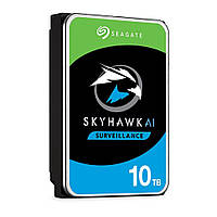 Жесткий диск 10TB Seagate SkyHawk AI ST10000VE001 для видеонаблюдения SE, код: 7925877