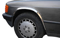 Накладки на арки 1982-1989  4 шт  нерж  для Mercedes W201  190