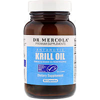 Масло криля арктического Krill Oil Dr. Mercola 60 капсул (19997) PZ, код: 1535557