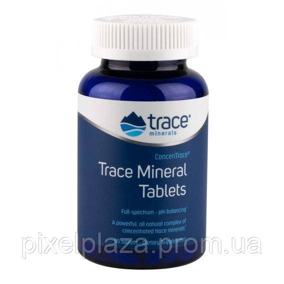 Мультиминеральный комплекс Trace Minerals ConcenTrace, Trace Mineral Tablets 90 Tabs TMR-0010 PZ, код: 7519386 - фото 1 - id-p2168125033