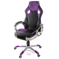 Кресло игровое Аклас Григ PL TILT Фиолетовое (07254) PS, код: 7643700