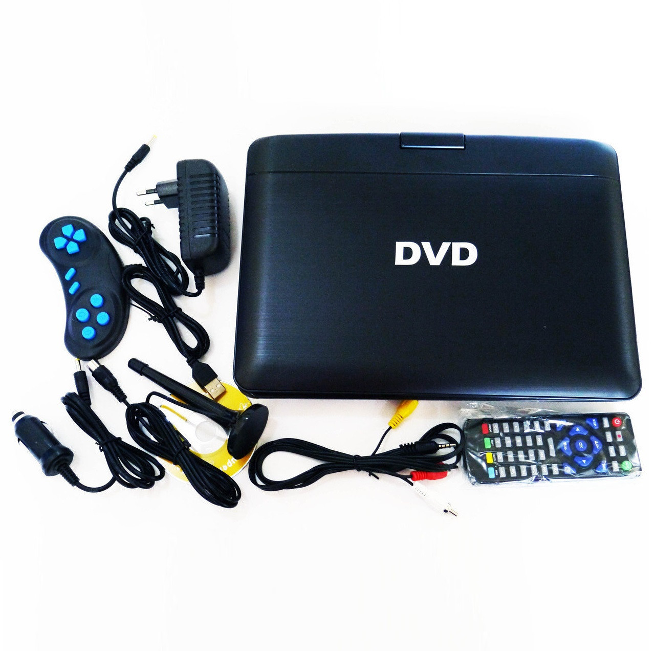 Портативный DVD-проигрыватель Opera NS-1180 с Т2 TV USB SD DVD 11 дюймов Black (3sm_102971620 EV, код: 5528917 - фото 3 - id-p2168224345