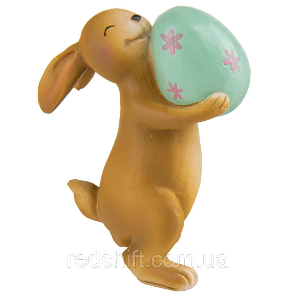 Набор трех декоративных статуэток Easter Bunnies 15х8х6 см Lefard AL219026 PS, код: 8260378 - фото 2 - id-p2168230860