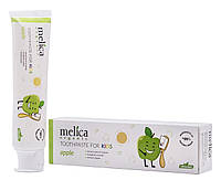 Зубная детская паста со вкусом Яблоко Melica Organic 100 мл PK, код: 8253651