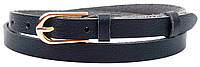 Женский кожаный ремень Skipper 1,5 см Темно-синий (1368-15) PZ, код: 1873723