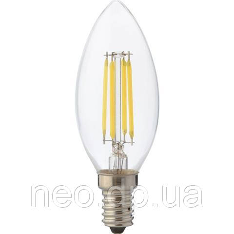 Лампа світлодіодна "Filament candle - 4"4W свічка Е14 4200К