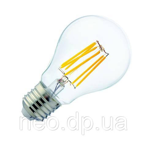 Лампа світлодіодна "Filament Globe - 6" 6W A60 Е27 4200К