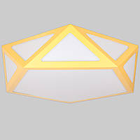 Светодиодная люстра с пультом Lightled 52-L68 yellow GG, код: 8121225