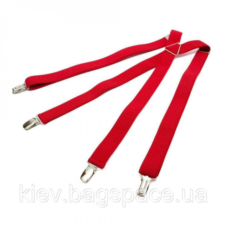 Підтяжки Gofin suspenders Х-подібні Червоні (Pbxx-5904) KB, код: 389903