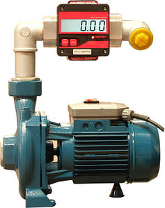 Відцентровий насос SCG-150 з витратоміром для обліку дизельного палива 220В, 150-250 л/хв